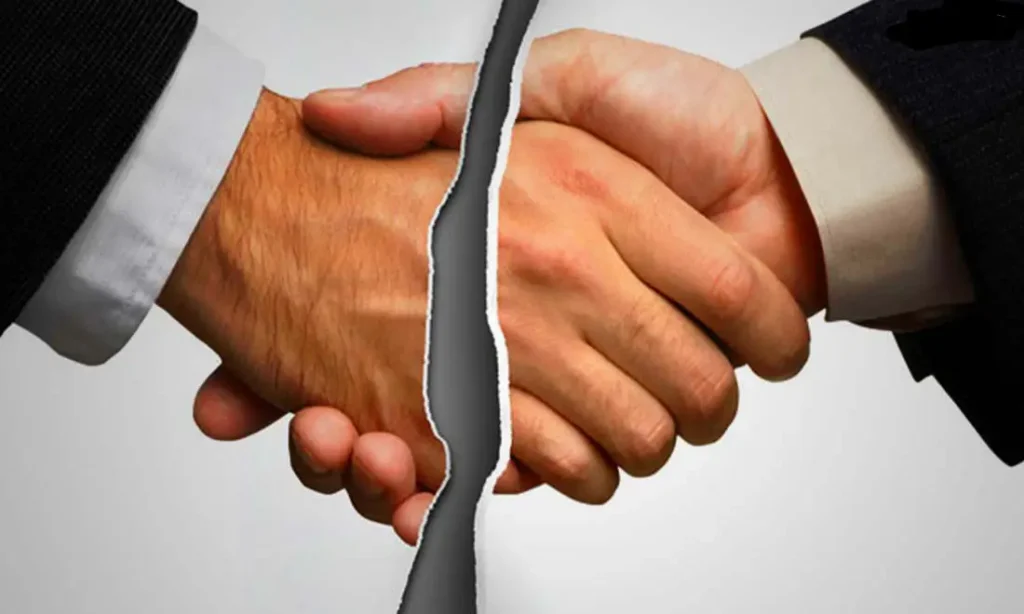 انفساخ قرارداد و تایید آن از سوی دادگاه